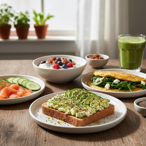 Foto sobre Receitas fáceis de preparar pela manhã com baixo carboidrato para Café da Manhã Low Carb: 10 Opções Sofisticadas e Rápidas