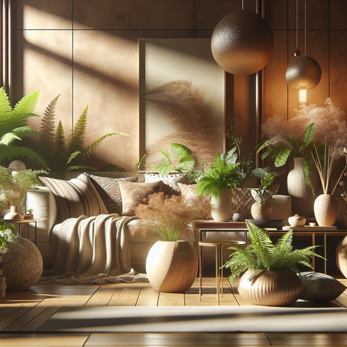 Iluminação, acessórios e plantas: toques finais para equilíbrio e aconchego