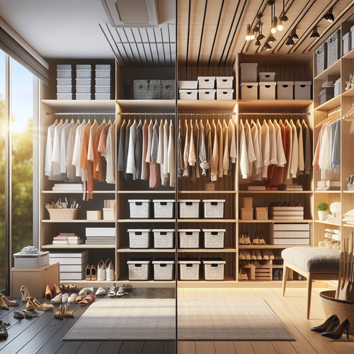 Passos práticos para transformar o ambiente com organização de closet