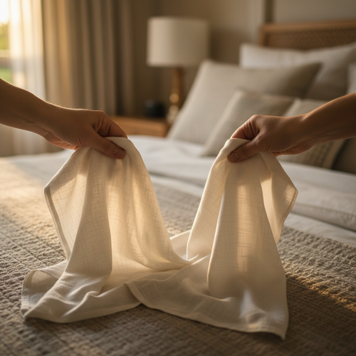 Foto sobre Guia de compra e cuidados: como manter roupa de cama de luxo para Linho ou Algodão Egípcio? O Guia Definitivo da Roupa de Cama de Luxo