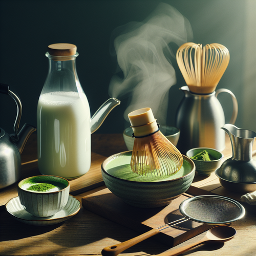 Foto sobre Como Preparar a Matcha Latte Perfeita para Matcha Latte: Receita Original e os Benefícios do Chá Verde em Pó