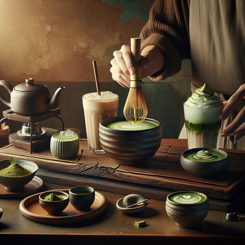 Foto sobre Variações e Dicas de Serviço com Matcha para Matcha Latte: Receita Original e os Benefícios do Chá Verde em Pó