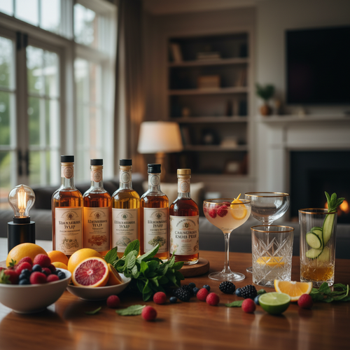 Foto sobre Dicas de compras, apresentação e harmonização de bebidas para Mocktails Sofisticados: 5 Receitas de Drinks Sem Álcool para Receber em Casa