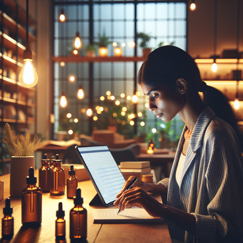 Foto sobre O que dizem os estudos: eficácia real vs. marketing para Óleos Essenciais para Ansiedade e Sono: Quais Realmente Funcionam?